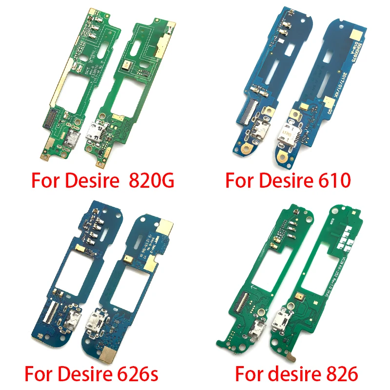 

Micro USB Charger Dock Connector Charging Port Microphone Flex Cable For HTC Desire 828 326 626 610 816 728 826w 820s 10 Pro