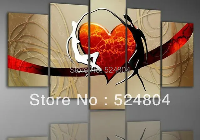 Decorative Wall Paintings Bedroom Decor Painting Sweethearts Decorative Wall Paintings Bedroom Decor Painting Sweethearts Love Each Other By Heart Great Eternal Ops00006