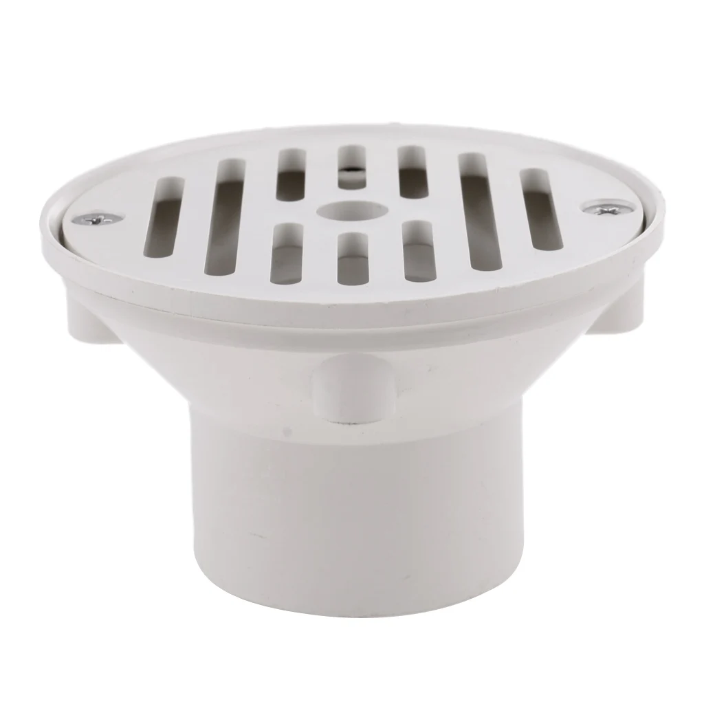 

Swimming Pool Replacement Floor Drain ABS Water Pipe Fittings Cover - White