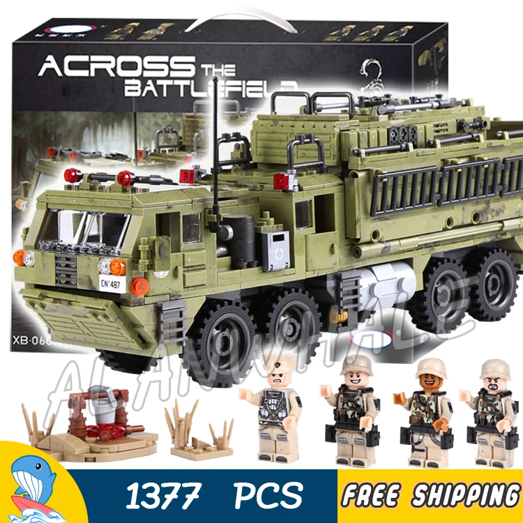 

1377PCS New 06014 Scorpio Heavy Truck Model Building Blocks Toy Set Compatible With Lego