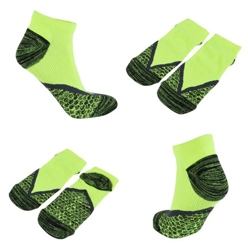Прямая велосипедные носки Для мужчин велосипед предназначен для спортивные гетры защищают ноги дышащие впитывающие влагу для велосипедного спорта носки быстро высыхают