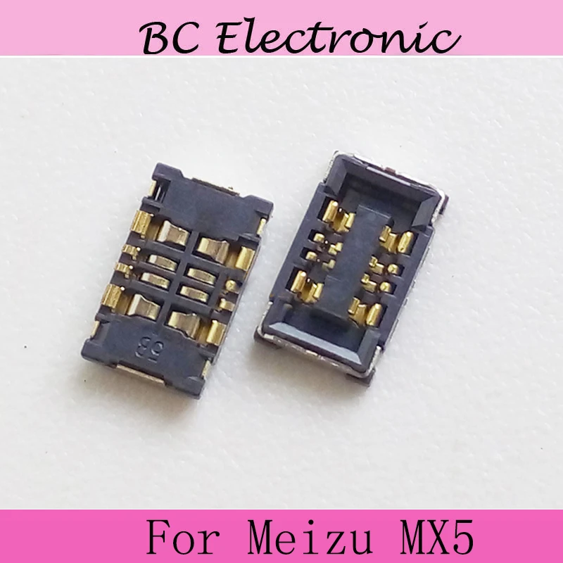 

2 in 1 Inner FPC Connector Battery Holder Clip Contact for Meizu MX5 MX 5 logic on motherboard mainboard and on the flex cable