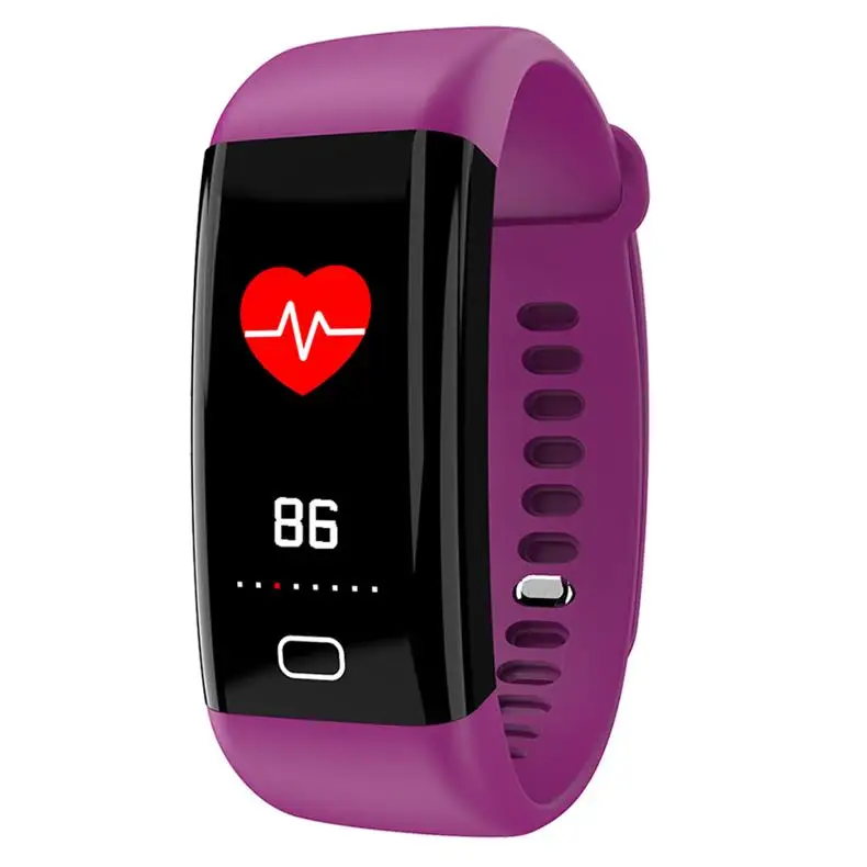 Умный Браслет пульсометр кровяное давление фитнес-трекер smartband спортивные часы для ios android