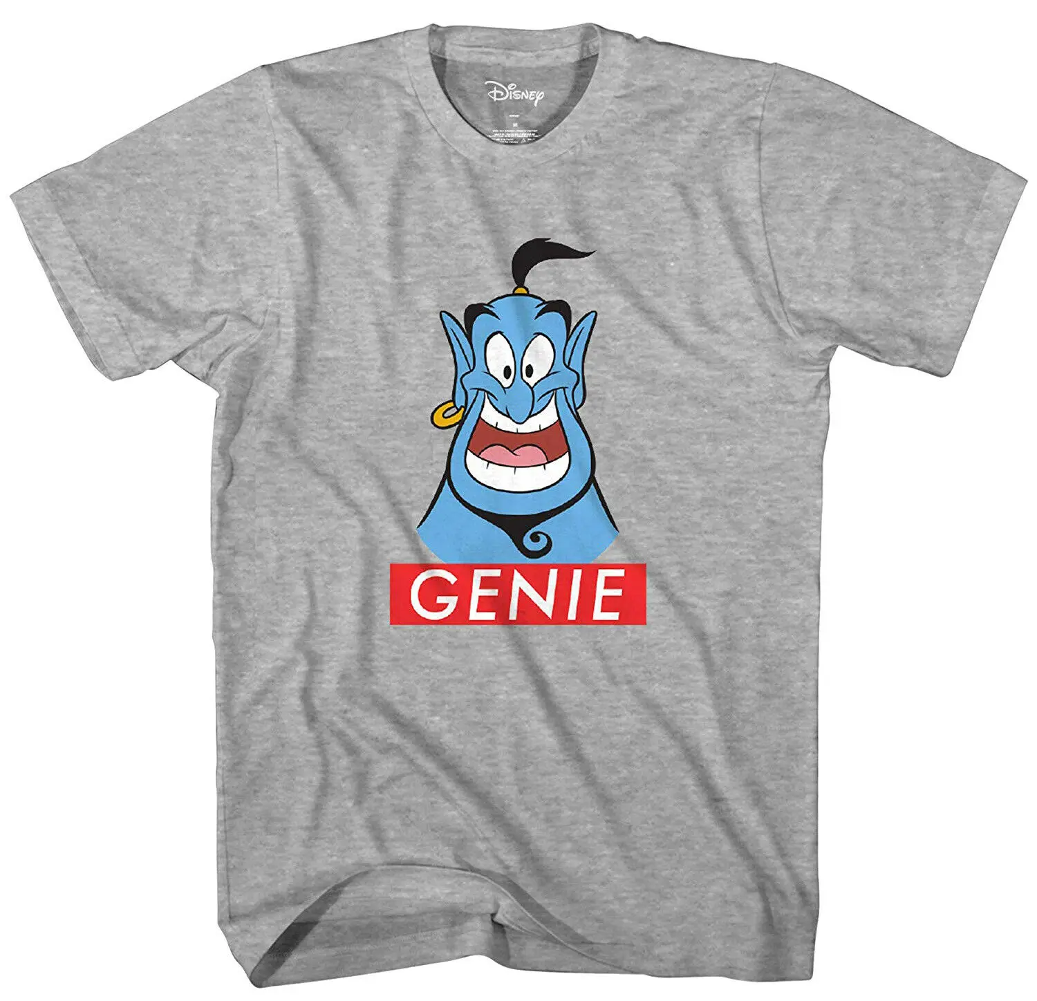 

T-shirt For Man Aladdin Genie Shirt Name Logo Classic Character T-Shirt (MD)