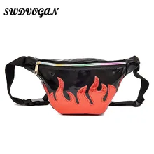 Роскошная брендовая Сумочка с пайетками на ремне, модная сумка на пояс из искусственной кожи, сумка через плечо, сумка на грудь для девушек