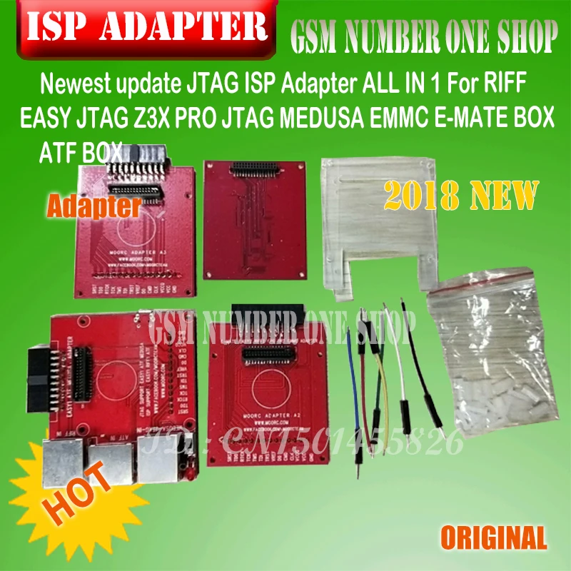 100% оригинальный новый Medusa PRO Box medusa box + ISP все в адаптере JTAG Clip MMC для LG Samsung Huawei с