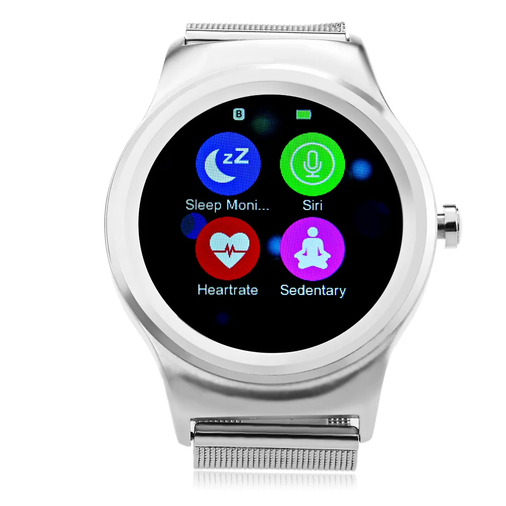 

SMAWATCH SMA-R Smart Watch Touch Screen Heart Rate Monitor Android Dual Bluetooth SmartWatch IP54 Waterproof Remote Camera