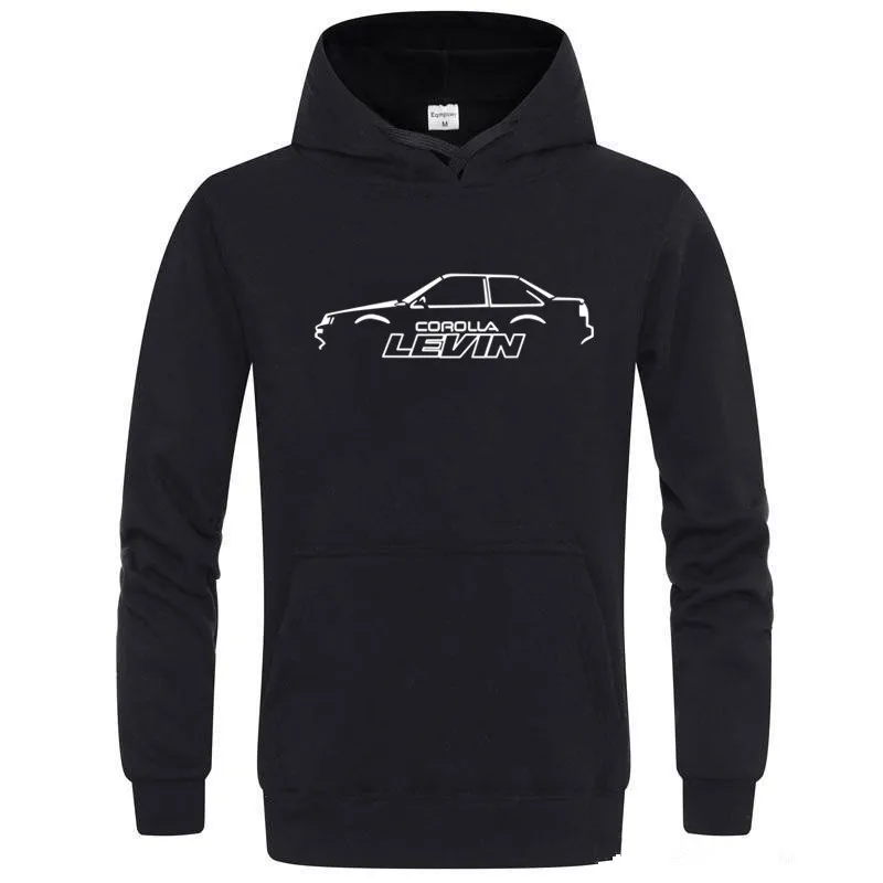 

free shipping Designer hoodies For Men Tops RETRO TOYOTA COROLLA GT LEVIN AE86 2 DOOR INSPIRED CAR hoodies Mens Clothing