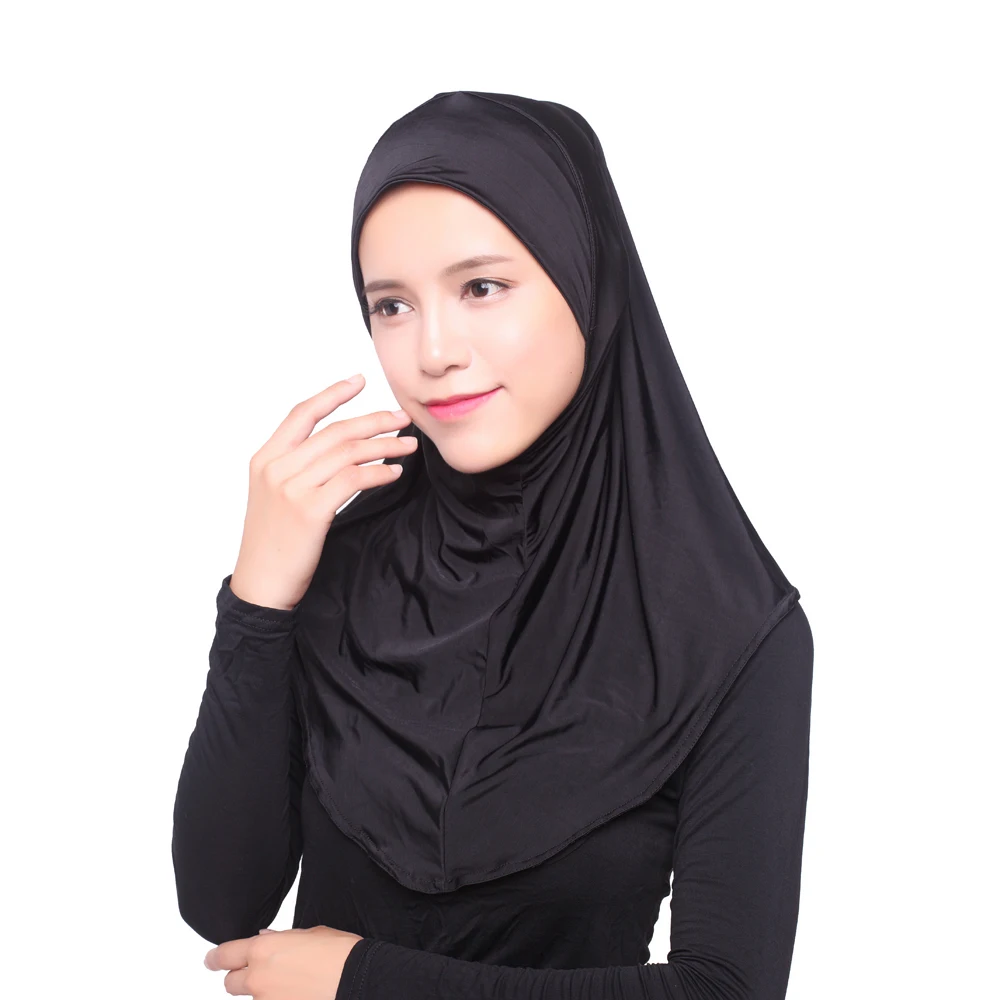 

2019 UAE Abaya Dubai Islam Saudi Arabia Hijab Caps Scarf Shawl Muslim Long Turban Shawl Stole Wrap Jilbab Headscarf