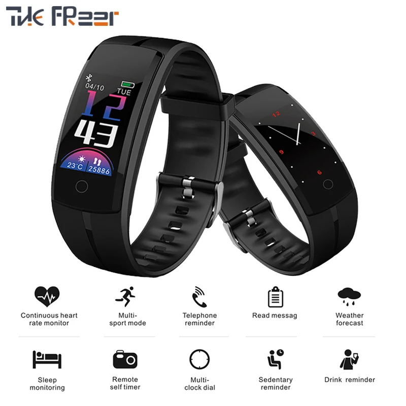 

Top smart watch men woman Breathable silicone strap Calorie calculation Pedometer Sport Wearable Devices watches man clock