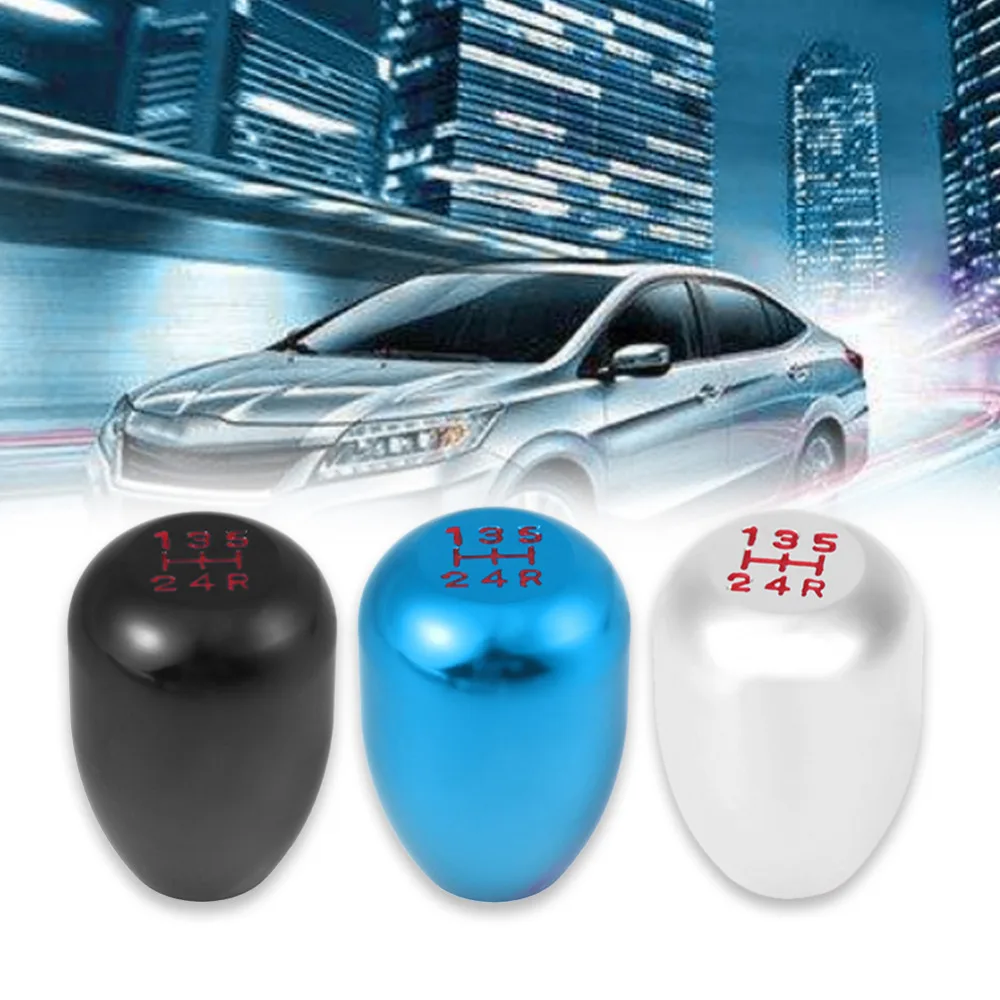 

Universal 5-Speed MT Cars Car Styling Refitting Gear Shift Knob Replacement Dustproof Cover Speed Shift Shifter Lever Knob New