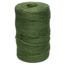 Green Jute Garden Twine Horticultural Twine String Line 60 Meters Linen Thread DIY Lanyard Ficelles Couleurs Thread Cord