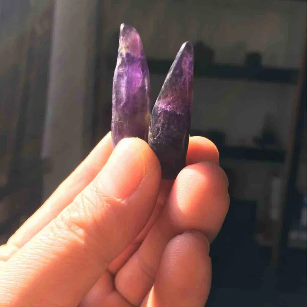 

50g/100g Amethyst Purple Crystal Stone Natural Quartz Collection Rough Rock Stone Collection Drop Shipping Random Shape Hot Sale