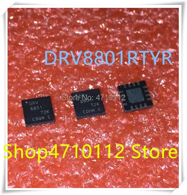 NEW 10PCS LOT DRV8801RTYR DRV8801 QFN 16 IC