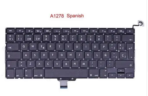  New Spanish Keyboard For MacBook Pro 13