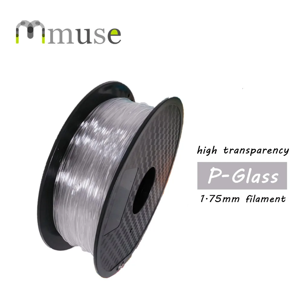 1kg/roll 1.75mm High Transparency P Glass Filament For 3D Printerin 3D