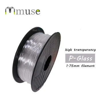 

1kg/roll 1.75mm High Transparency P-Glass Filament For 3D Printer