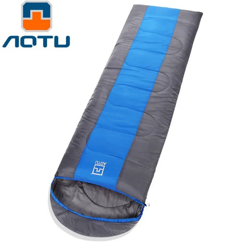 

Outdoor High Quality Keep Warm Thicken Can Be Stitched Adult Spring and Autumn Sleep Bag Widen lengthen Camping Equipment