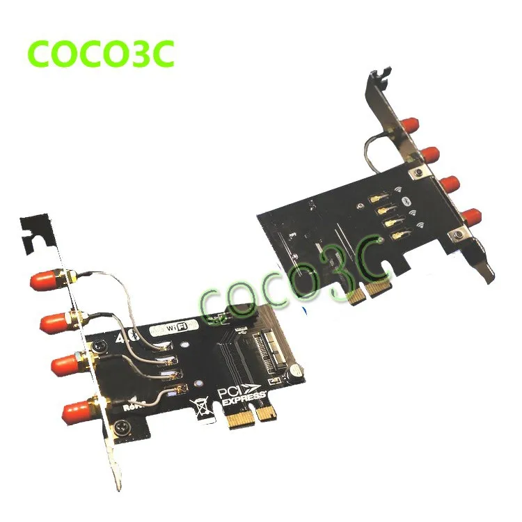 Laptop Wireless Network Card adapter PCI express to 3G bluetooth 4.0 WIFI BCM94360CD  BCM94331CD module for macbook ProAir (6)