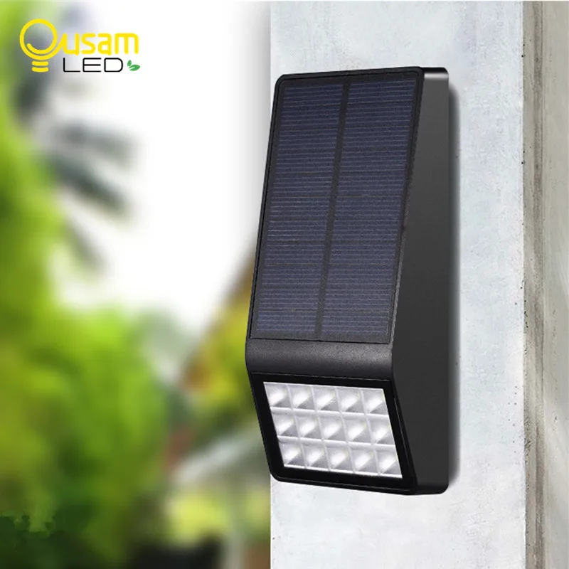 

Garden Solar Lamp Radar Motion Sensor/Alawys Lighting Solar 15LED Wall Fence Solar lamp Waterproof For Outdoor Lighting