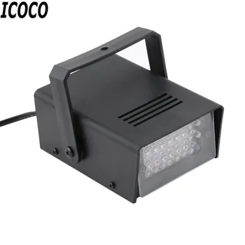 

ICOCO 2017 New Mini 24 LED Strobe Disco DJ Flash Lamp Club Stage Lighting Bulb Party Bar Brand New
