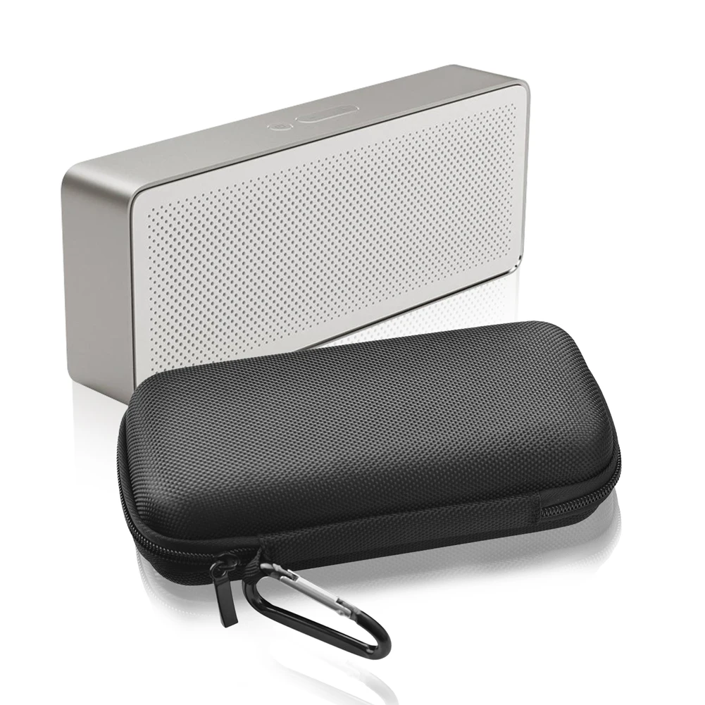 Bluetooth динамик противоударный портативный защитный чехол для хранения в дороге EVA жесткий корпус водонепроницаемый с ремешком Гладкий для Xiaomi Mi