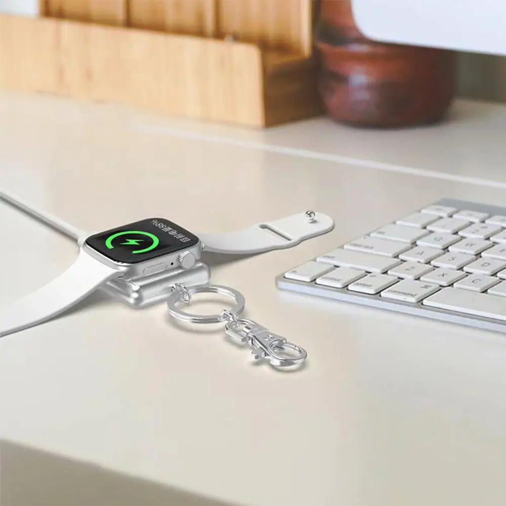 Портативное магнитное зарядное устройство для Apple Watch USB Беспроводная зарядка для iWatch серии 4 3 2 1 м сертифицированное зарядное устройство для часов