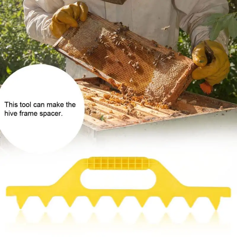 Zerodis рамка в виде пчелиного улья Spcing инструмент Spacer принадлежности для пчеловодства держать