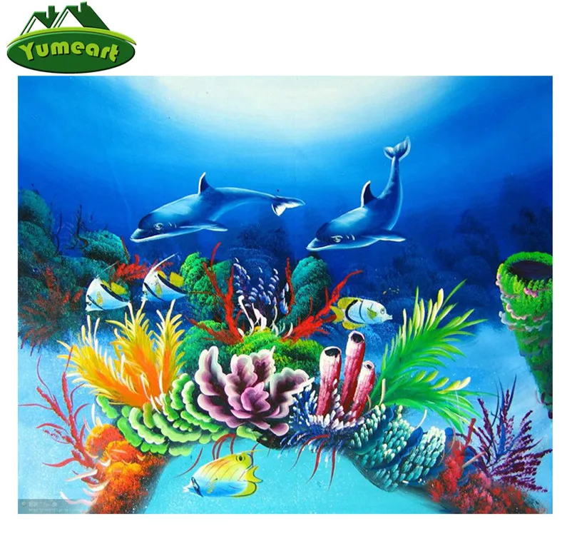 YUMEART 3D DIY Diamond Painting Living Room Diy Craft Home 