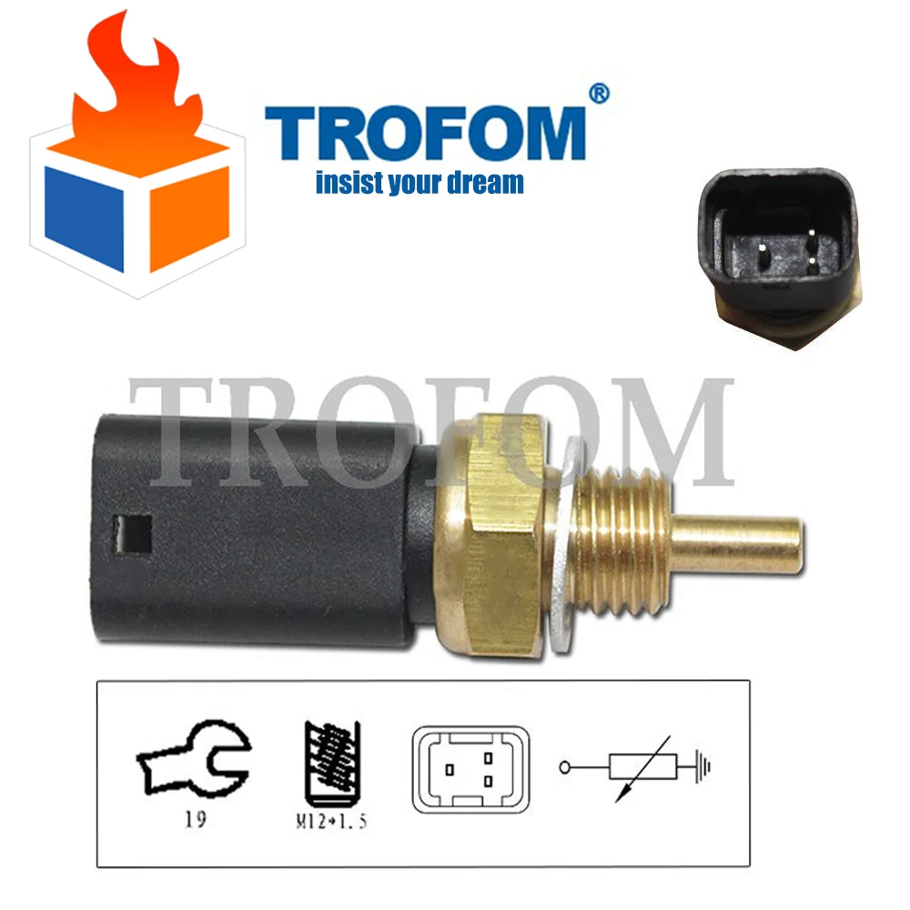 Water COOLANT Temperature Sensor For DACIA LOGAN SANDERO NISSAN