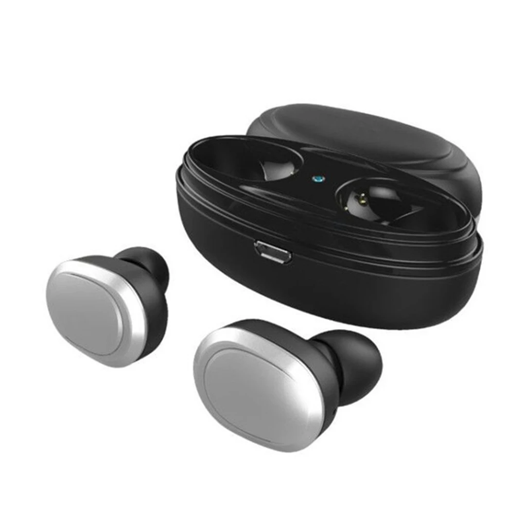 

Lightweight Wireless Headsets Stereo4.2 Min Earbuds Noise Cancelling Earphones Handsfree Portable Charging Box