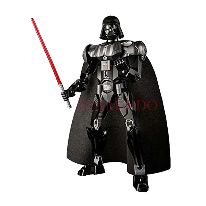 

Star War The Last Jedi Buildable Figure Darth Vader Rey Kylo Ren Luke Skywalker Building Block Toy compatible with legoings