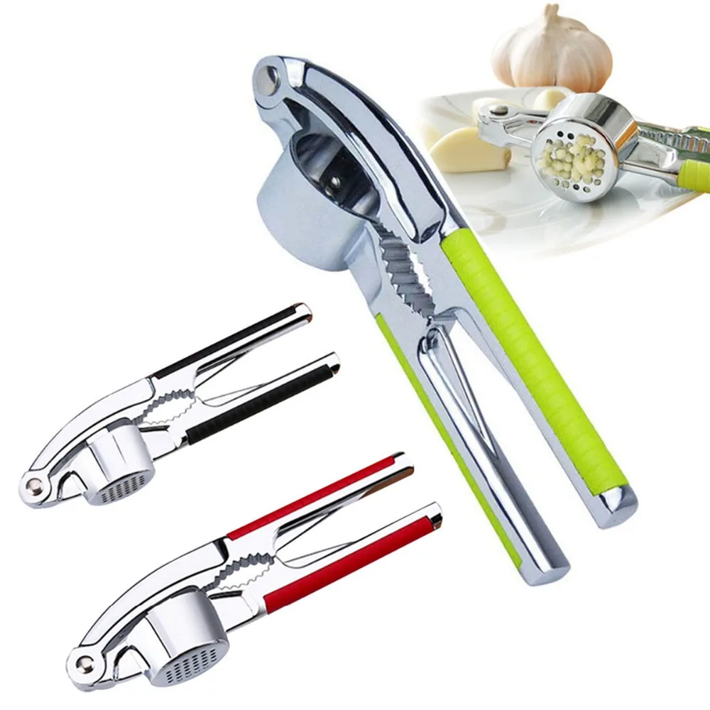 ROSENICE-Garlic-Press-Ginger-Press-Mincer-Crusher-Chopper-Garlic-Press-Crusher-with-Walnut-Open-Tools(4)