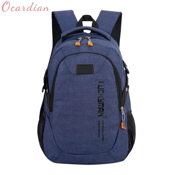 

Ocardian backpack Shoulders mochila Solid Bag women backpack tigernu canvas Travel Unisex laptop bags Designer student Jan9