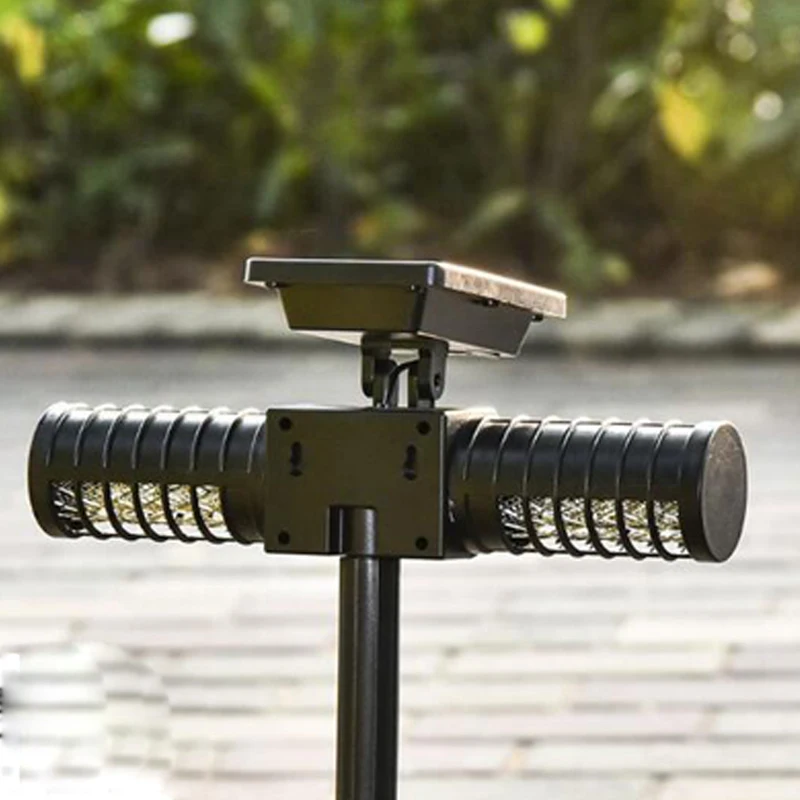 Mosquito Repellent Killer Lamp Solar Powered Outdoor Garden LED Light Mosquito Pest Insect Lighting LED Solar Garden Light  (2)