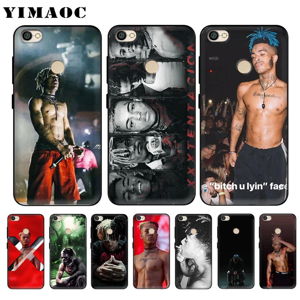 YIMAOC Xxxtentacion черный мягкий силиконовый чехол для Xiaomi Redmi Note 6 Pro 7 S2 Go Cover |