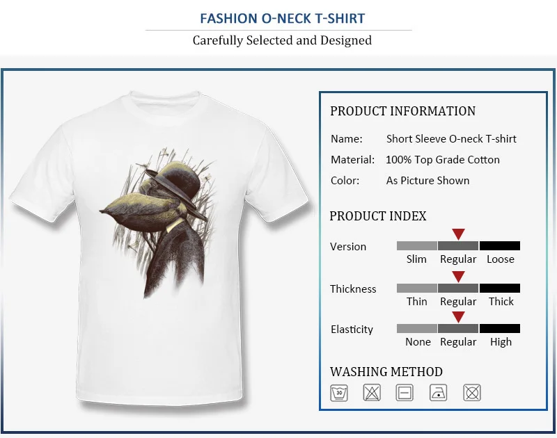 FIND THE PELICAN Father Day Pure Cotton O-Neck Tops T Shirt Short Sleeve Summer Tee-Shirts Prevailing Design T-Shirt FIND THE PELICAN