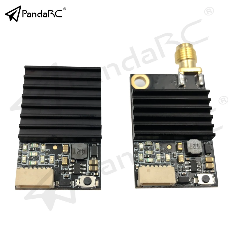 Видеопередатчик PandaRC VT5801 v2 VT5805 FPV 5 8G 48CH 25/100/200/400/600 МВт переключаемый OSD