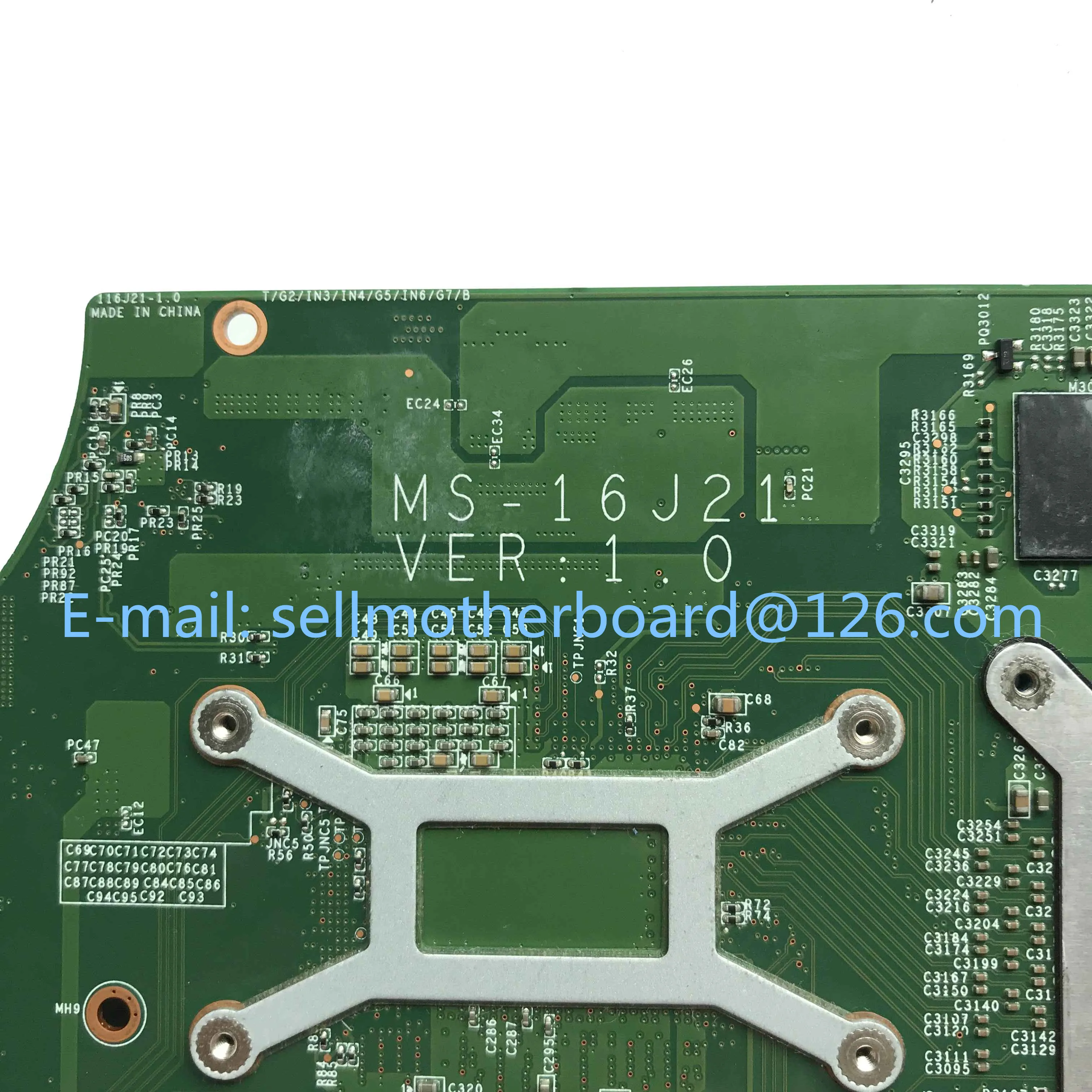 Reboto для MSI GE62 2QD материнская плата ноутбука с i7 5700HQ 2 7 ГГц cpu MS 16J21 REV: 1 0 GTX960M 100%