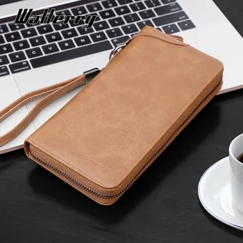 

Wallet 2019 New Fashion Men Simple Wallet Multi-function Clutch Bag Fashion Large-capacity Wallet
