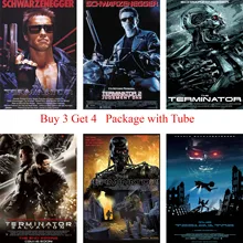 Терминатор плакаты с белым покрытием бумажные принты настенные наклейки украшение дома для гостиной Bderoom домашний арт бренд