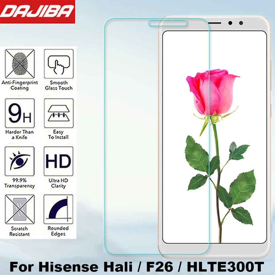 Tempered Screen Glass Scratch Proof for Hisense Hali F26 HLTE300T Glass