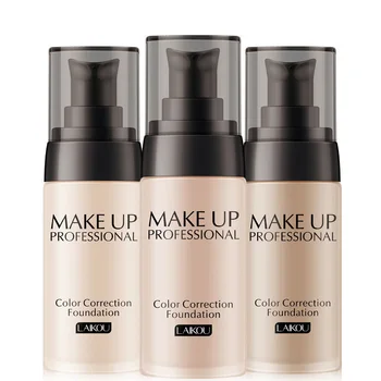 

Liquid Foundation Long-lasting Moisturizing Women Nude Makeup Face Foundation Liquid Cover Concealer Facial Base Care SS