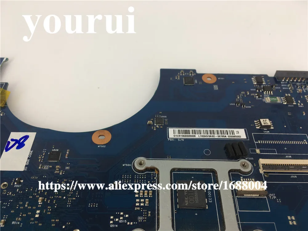 Материнская плата для ноутбука SAMSUNG R530 R540 BA92-06785B BA41-01218A BA92-06785A DDR3 Модель: BREMEN-C