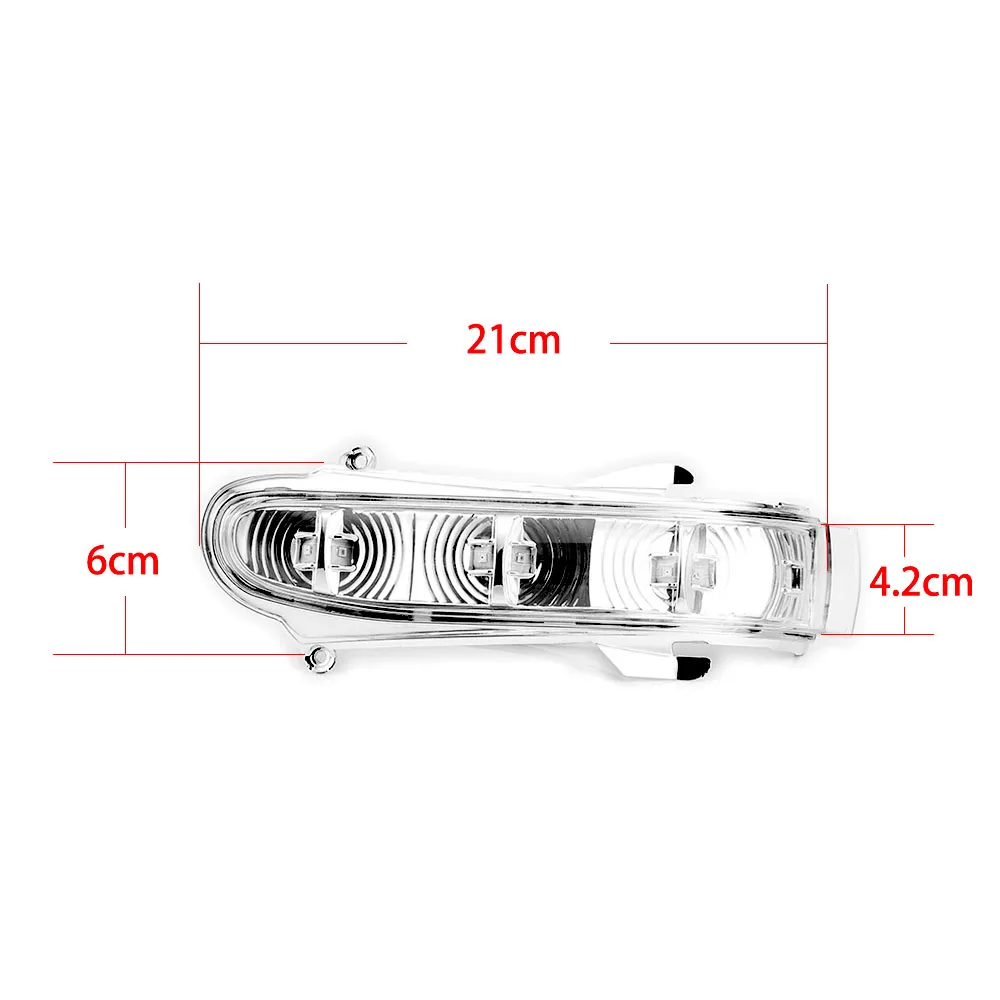 2 шт. Автомобильные светодиодные боковые зеркала указатель поворота мигалка поворотники свет для Mercedes Benz W220 S320 S430 S500 автомобильные аксессуары