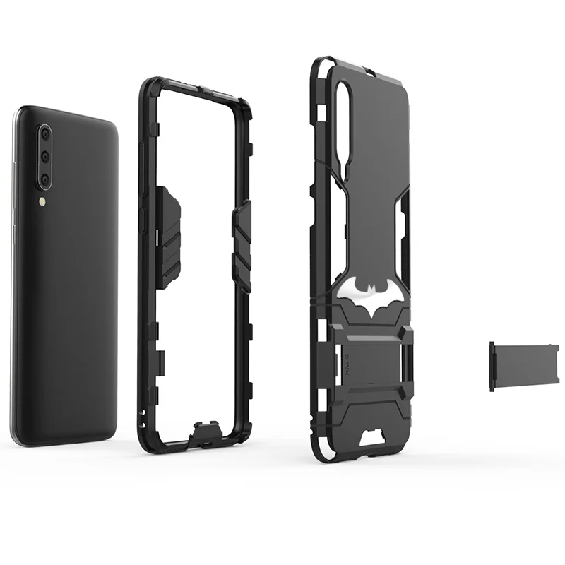 Iron Man Armor Case For Xiaomi Mi 9 8 A1 A2 Lite Max 3 Redmi Note 4 4X 5 6 7 Pro 4A 5A 6A F1 Soft Silicone Hard PC Batman Cover