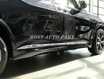 Stainless Steel Car Door Body Side Molding Trim Cover 4pcs For BMW X5 G05 2019