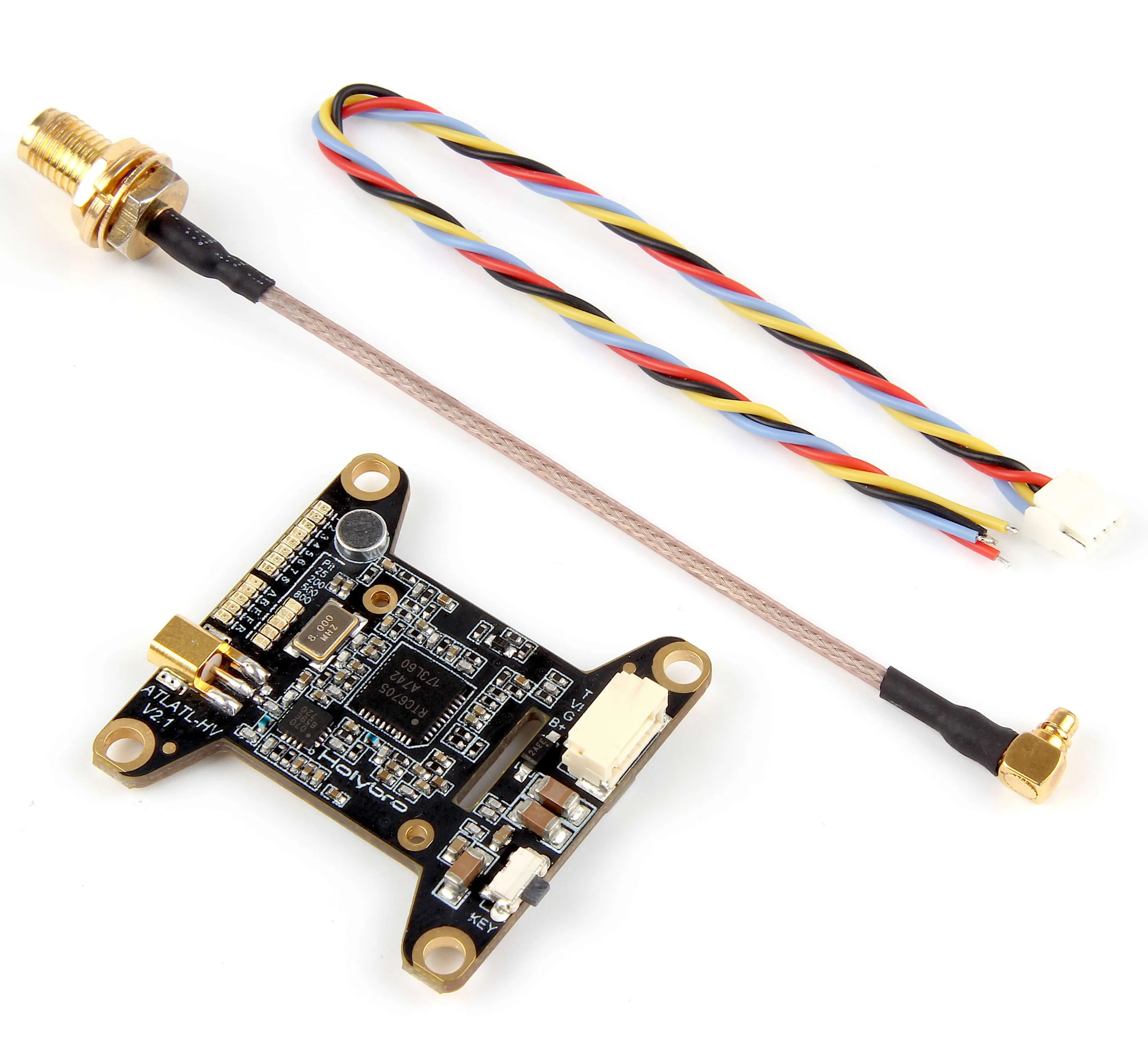Контроллер полета Holybro Kakute F7 & Atlatl HV V2 5 8G видеопередатчик и Tekko32 F3 Metal 65A ESC Combo для
