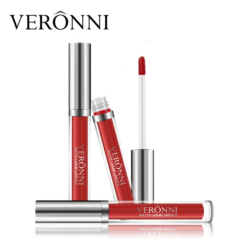 2017 новая брендовая жидкая матовая помада макияж водостойкая долговечная пигмент