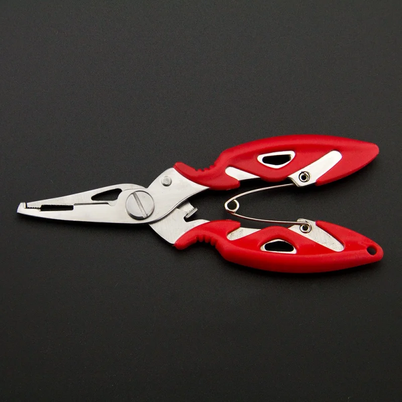 New Steel Fishing Plier Scissor Braid Line Lure Cutter Hook Remover